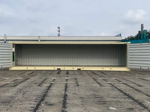 Conteneur maritime de 40 pieds High Cube Open Side