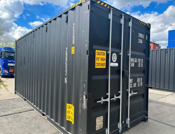 Conteneur maritime 20’HC couleur RAL 9005