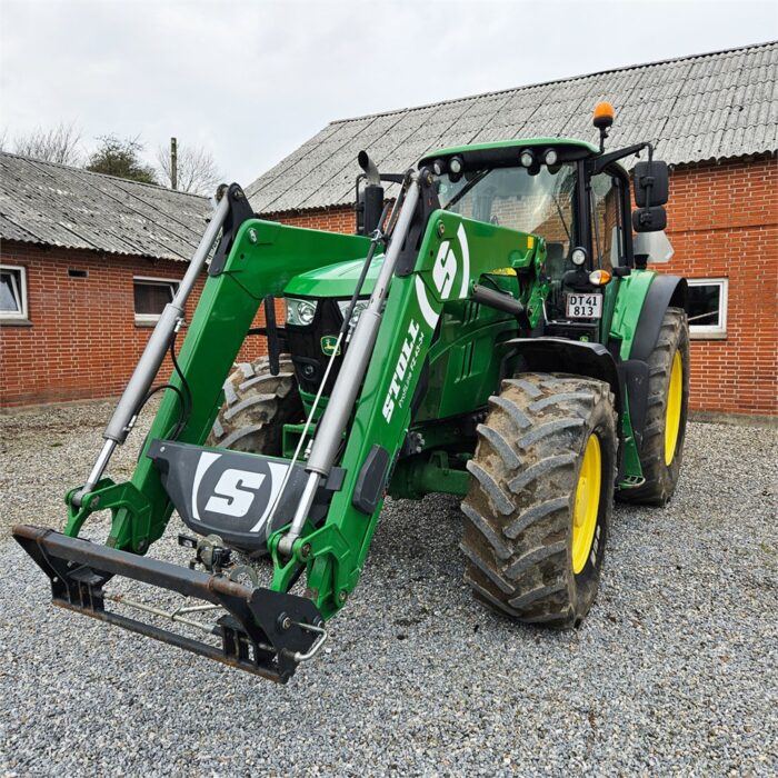 John Deere 6155m, année 2018
