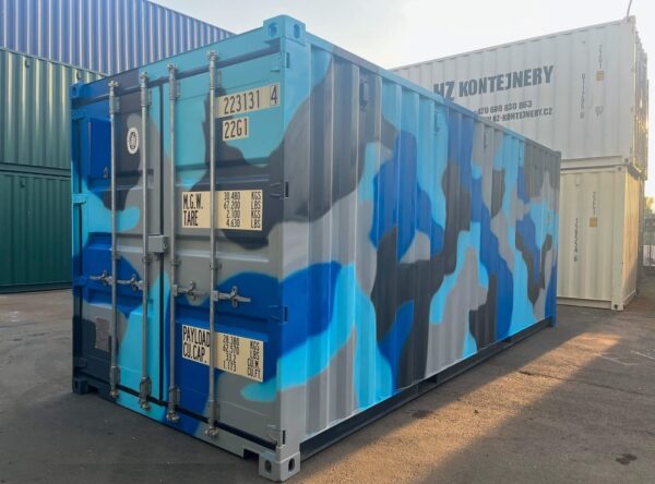 Conteneur maritime de 20’ Camouflage